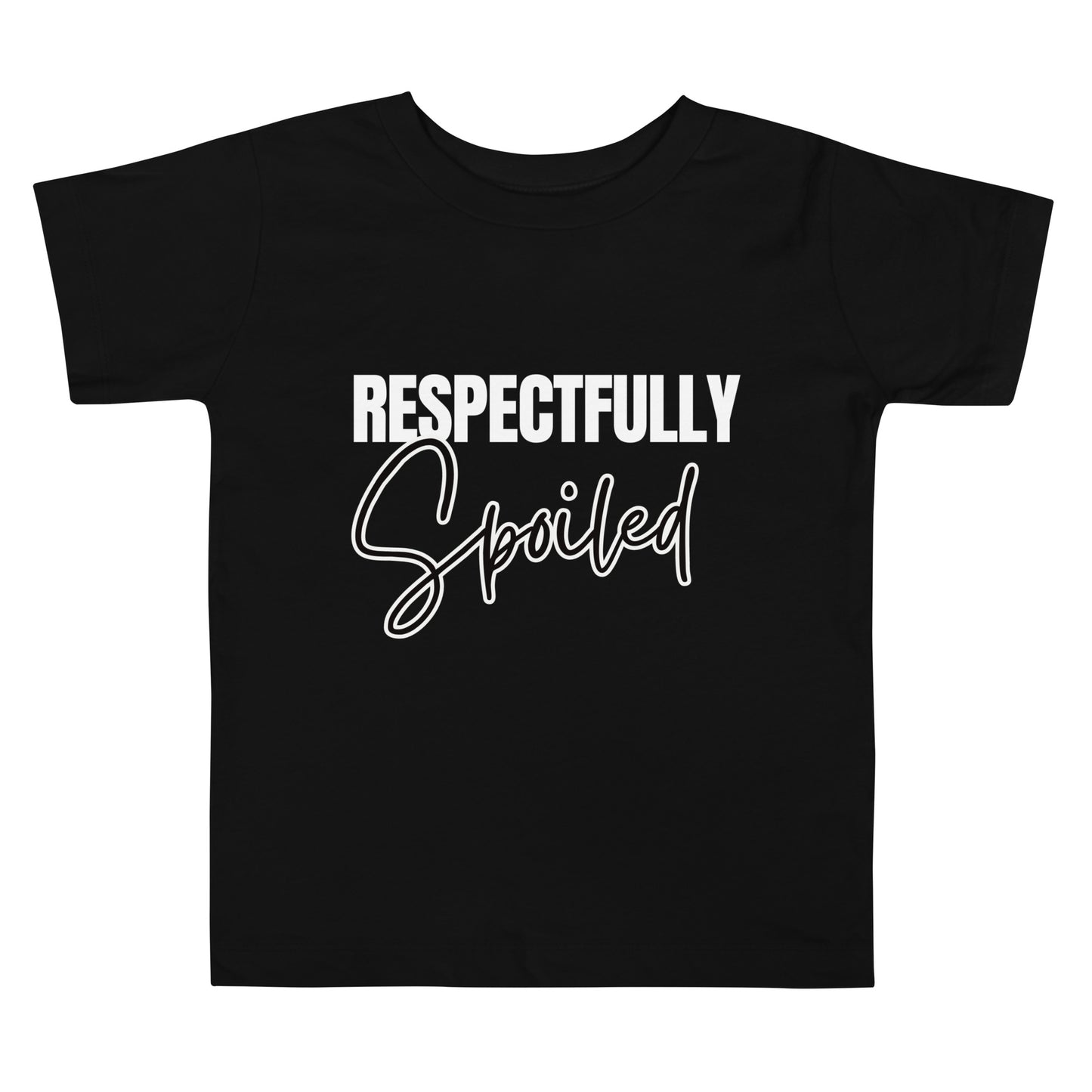 Respectfully Spoiled Toddler Short Sleeve Tee