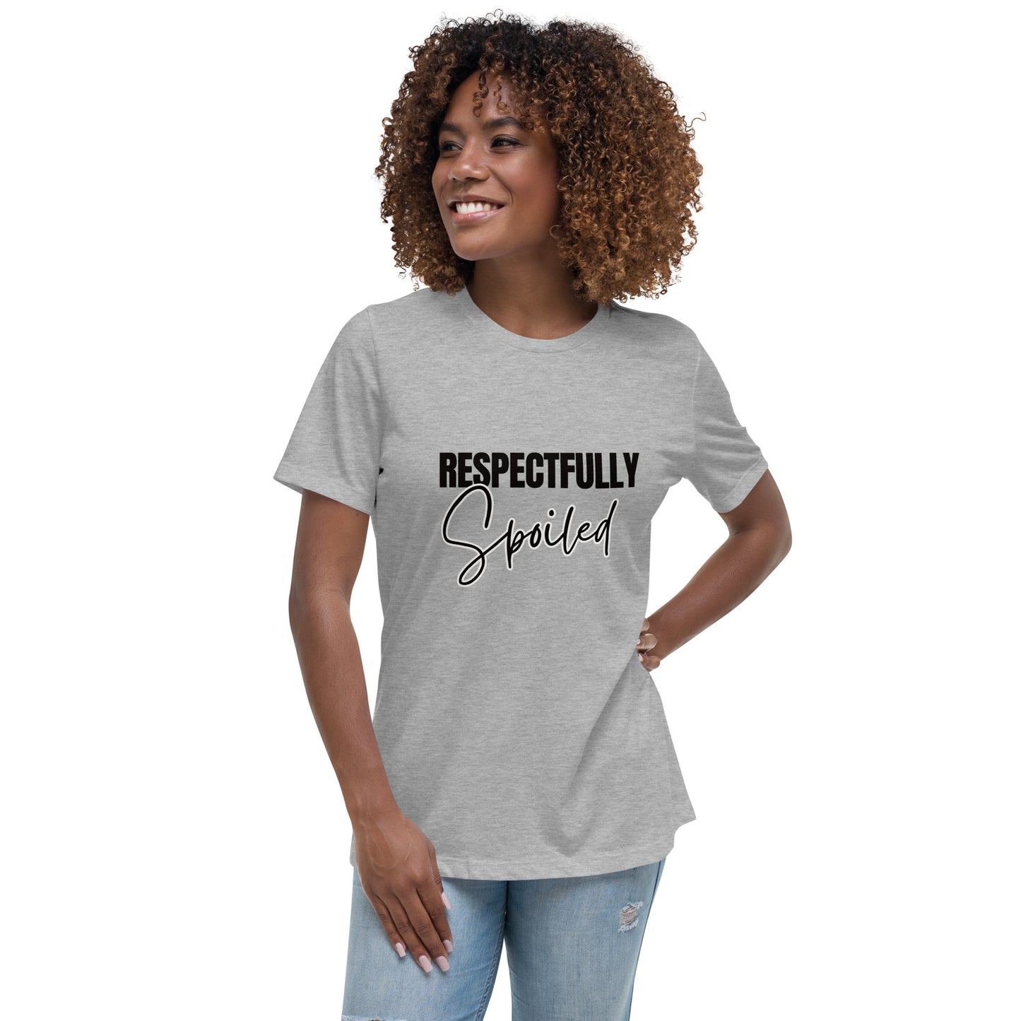 Respectfully Spoiled Adult Short Tee