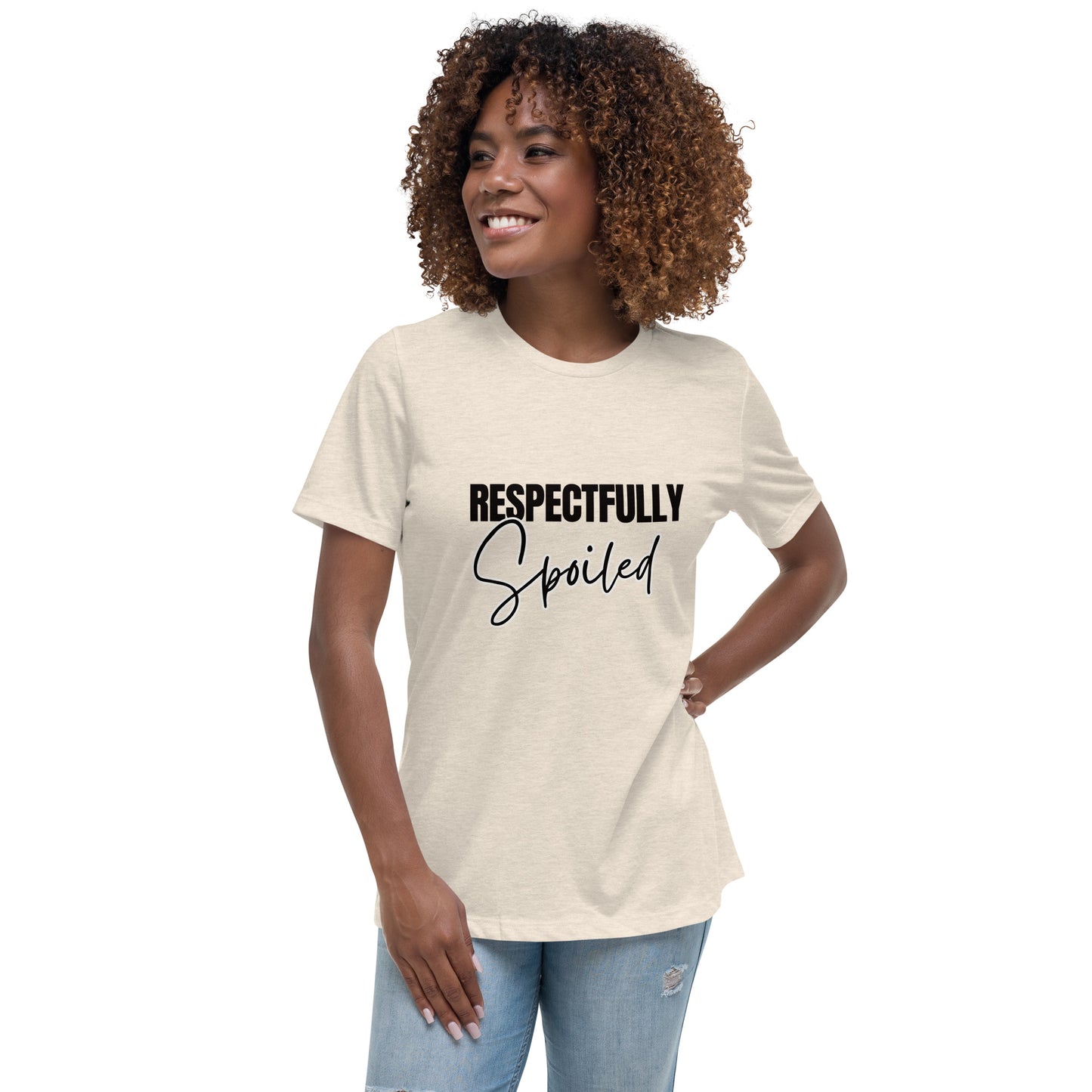 Respectfully Spoiled Adult Short Tee