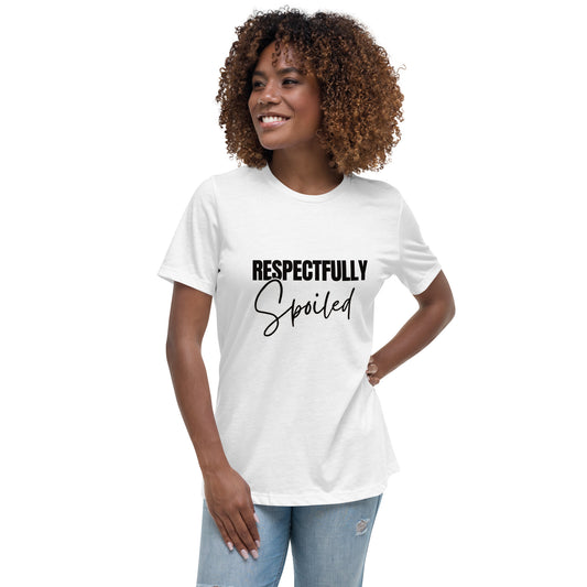 Respectfully Spoiled Adult Short Tee